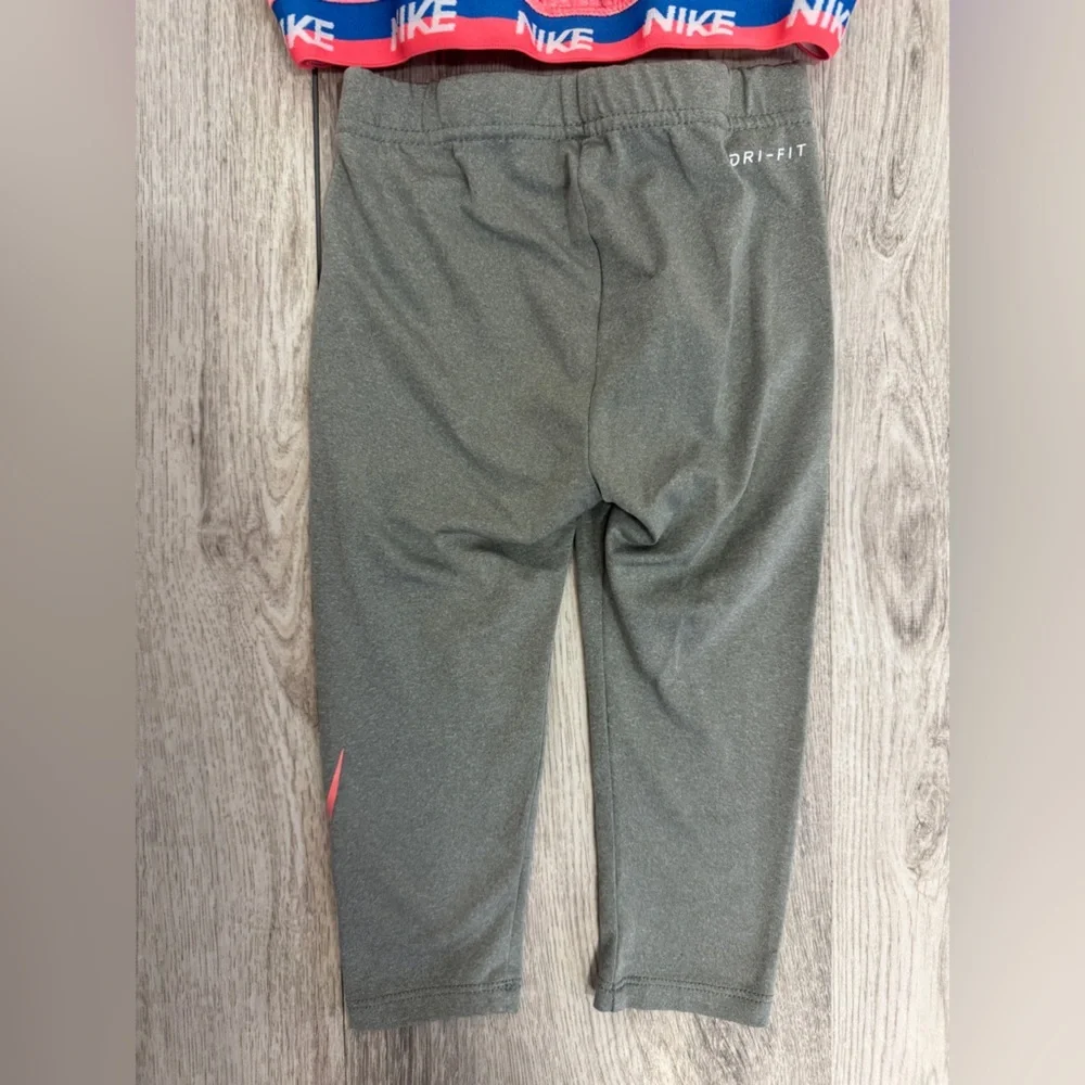 Nike Kids Matching Set in Pink  and Gray